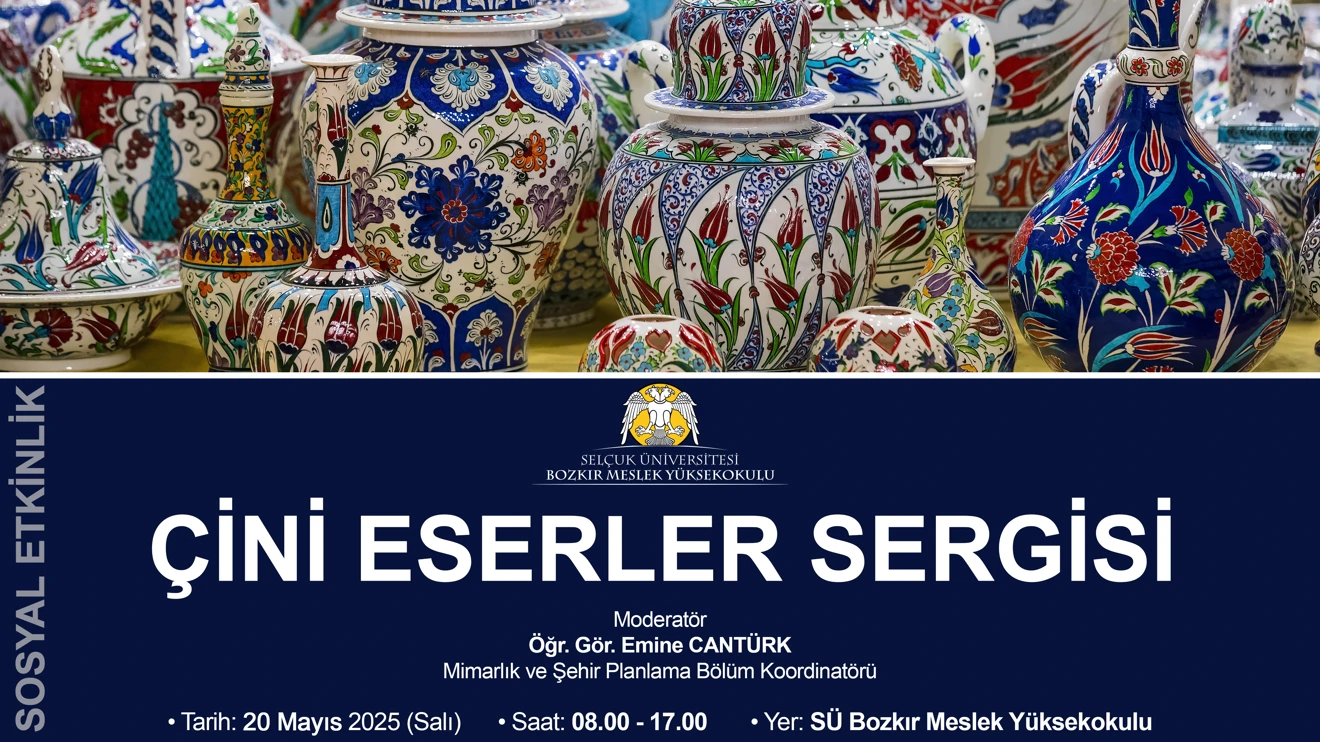 Çini Eserler Sergisi